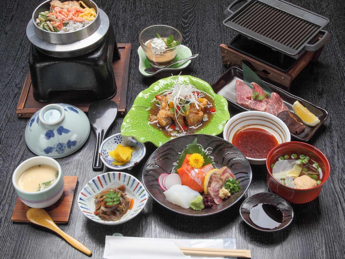 Morizane Onsen Yasuragino Sato Nakatsu Bagian luar foto